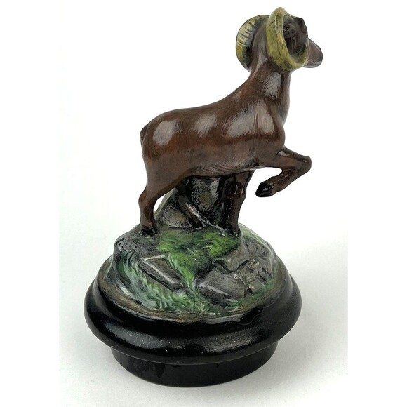 VTG Holland Mold 3D Wildlife Beer Stein Removable Ram Lid 18” Bears Moose Eagle - Picture 14 of 16